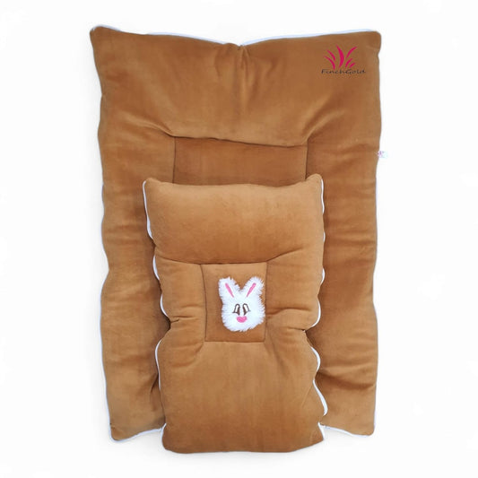 FinchGold Baby Sleeping Bag – Brown Velvet, 0-6 Months