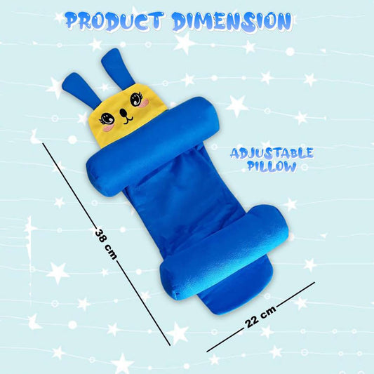 Baby Sleeping Support Pillow with Side Rollers | Newborn Safety Sleeping Pillow Set | Soft Cotton Infant Neck Pillow for 0–12 Months | Anti-Flat Head Cushion for Baby Boys & Girls