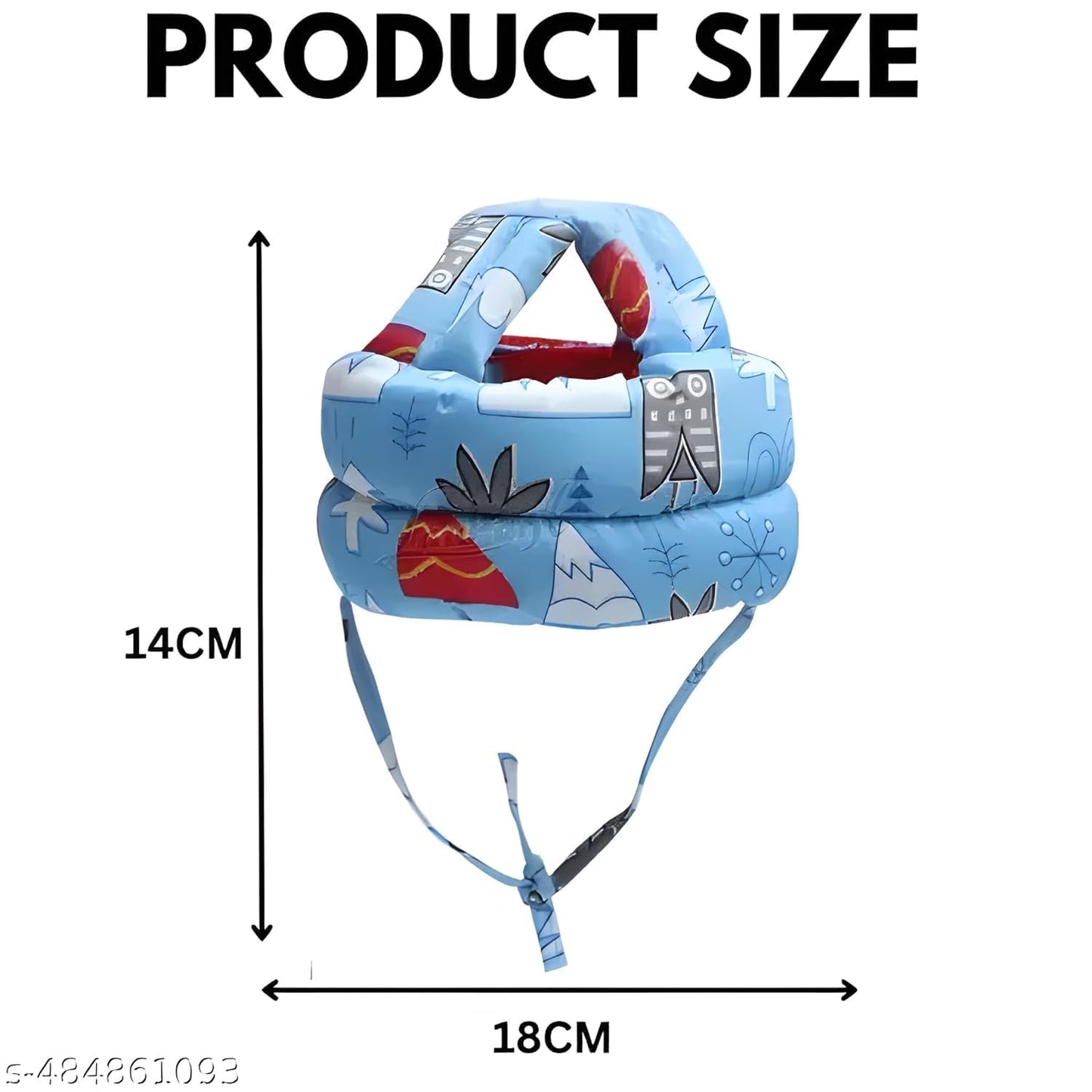 FinchGold Baby Safety Helmet – Adjustable Head Protector, 6-24 Months