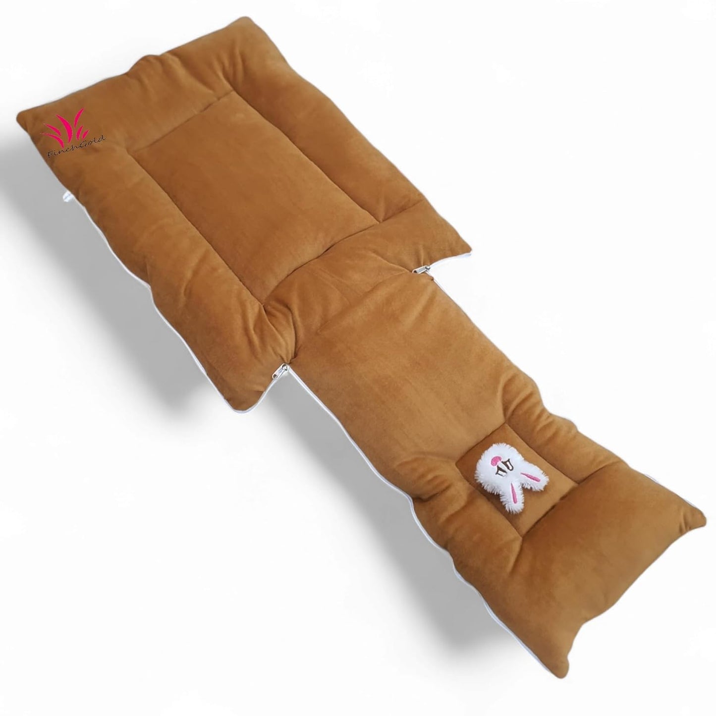 FinchGold Baby Sleeping Bag for 0-6 Months - Brown Velvet