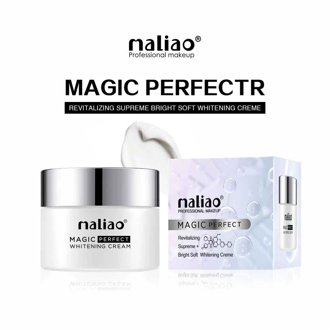 Maliao Magic Perfect Whitening Cream - Brightening Formula for Radiant Skin