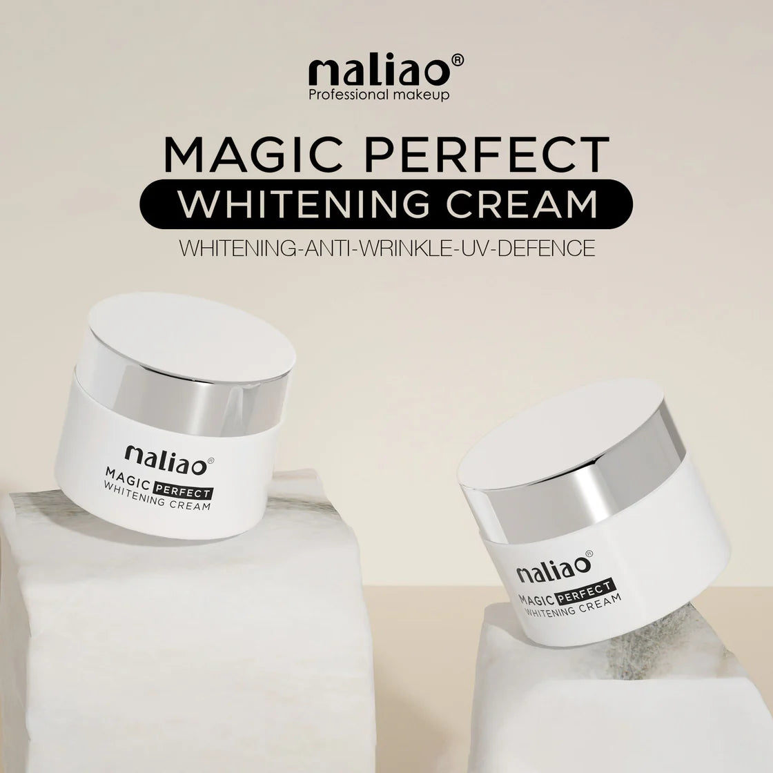 Maliao Magic Perfect Whitening Cream - Brightening Formula for Radiant Skin