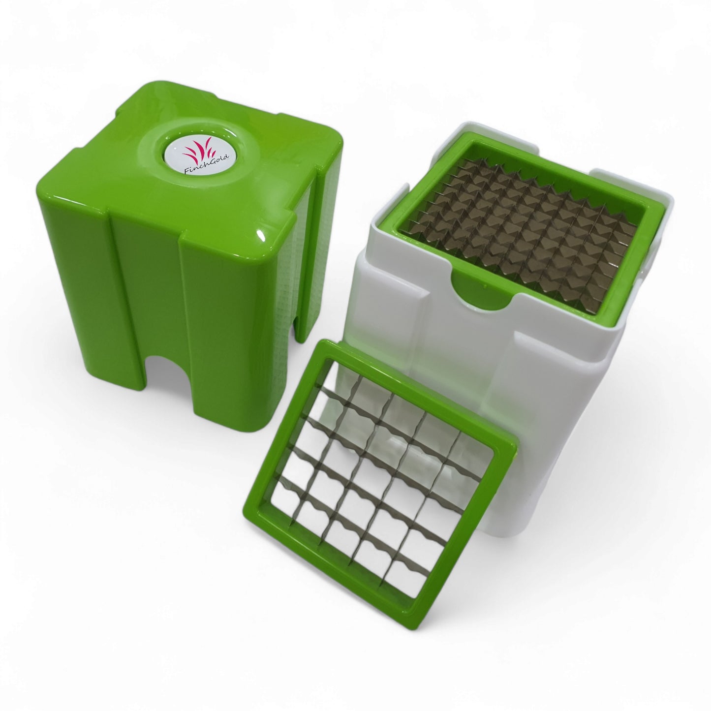 FInchGold Potato Chipper Potato Veggie Chopper Perfect Fries Potato Chips Natural French Fry Cutter Vegetable Fruit Slicer
