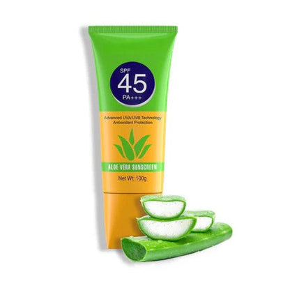 FinchGold Aloe Vera Sunscreen – SPF 45, PA Protection