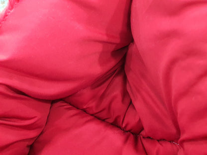 FinchGold Baby Sleeping Bag carry Bag Soft Velvet Fur Fabric For 0-6 Months Babies - Red