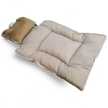 FinchGold Soft Cotton Fur Baby Sleeping Bag – Brown, Newborn