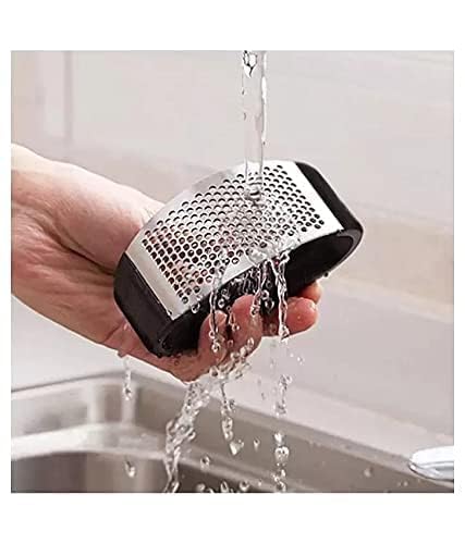 Multipurpose Garlic Press Crusher – Easy, Multicolored Kitchen Tool