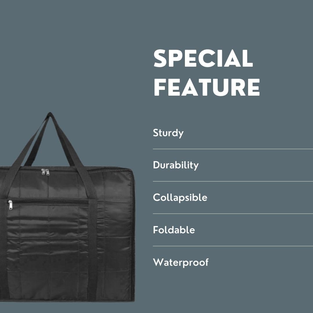 FinchGold 156L Jumbo Nylon Storage Bag – Moisture Proof, Multicolor