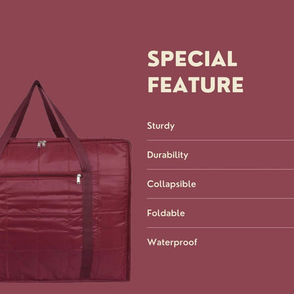 FinchGold Space Saver Storage Bags – Blanket & Quilt Organizer (2 Pack)