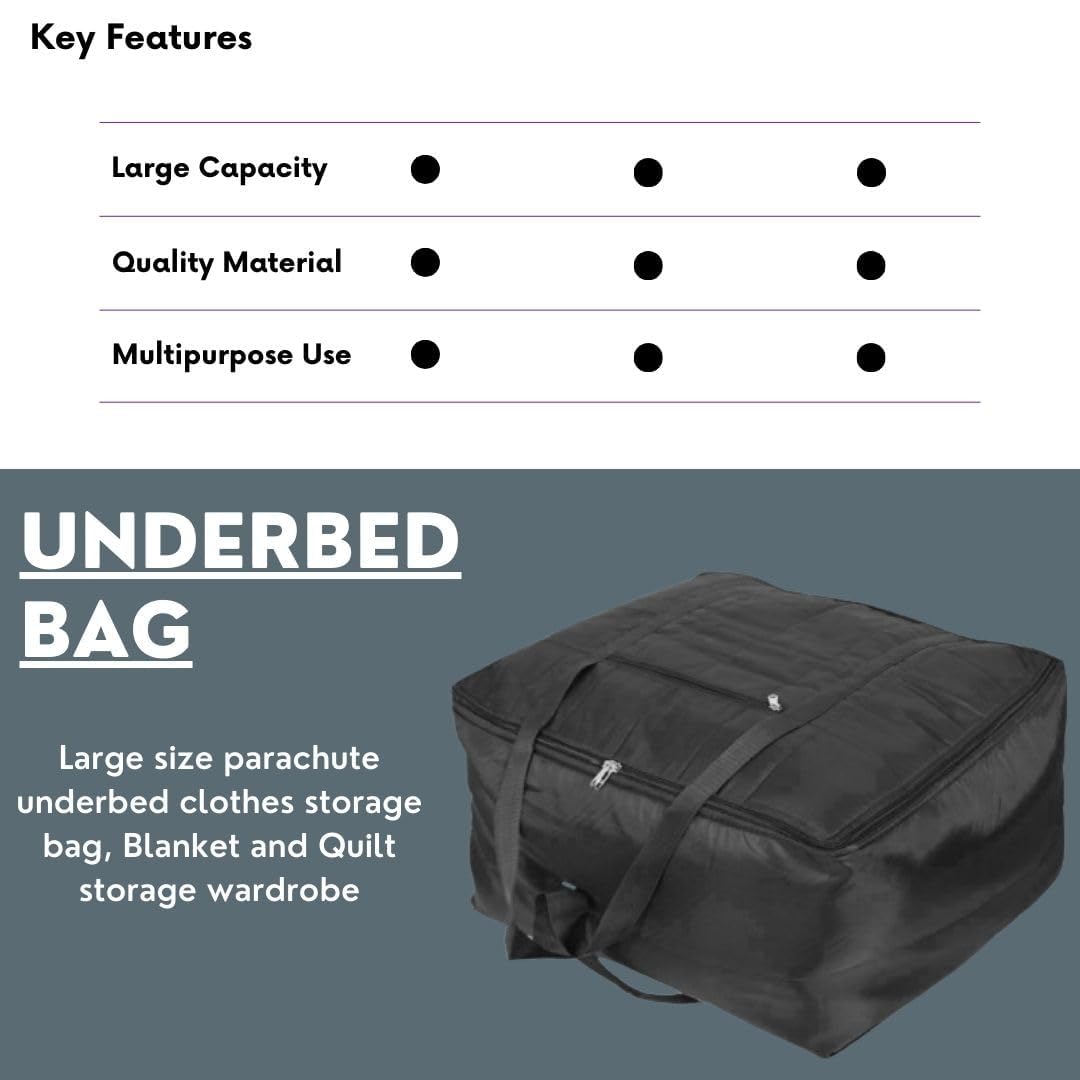 FinchGold 156L Jumbo Nylon Storage Bag – Moisture Proof, Multicolor