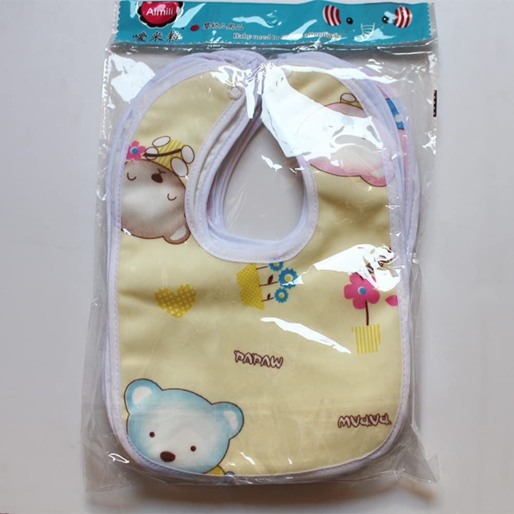 Waterproof Baby Bibs Pack of 3 – Cotton Triangle Bandana