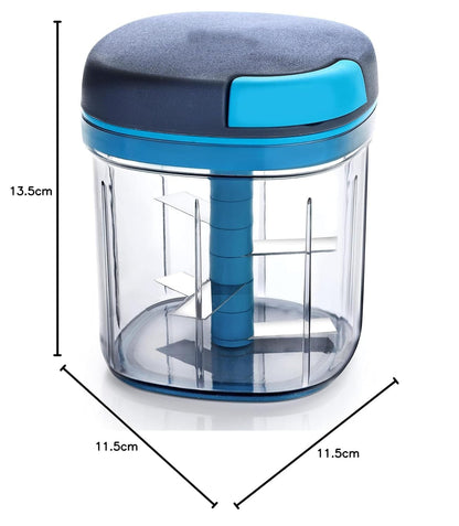 FinchGold Jumbo Pull Chopper – 850ml, 3-Blade Food Cutter