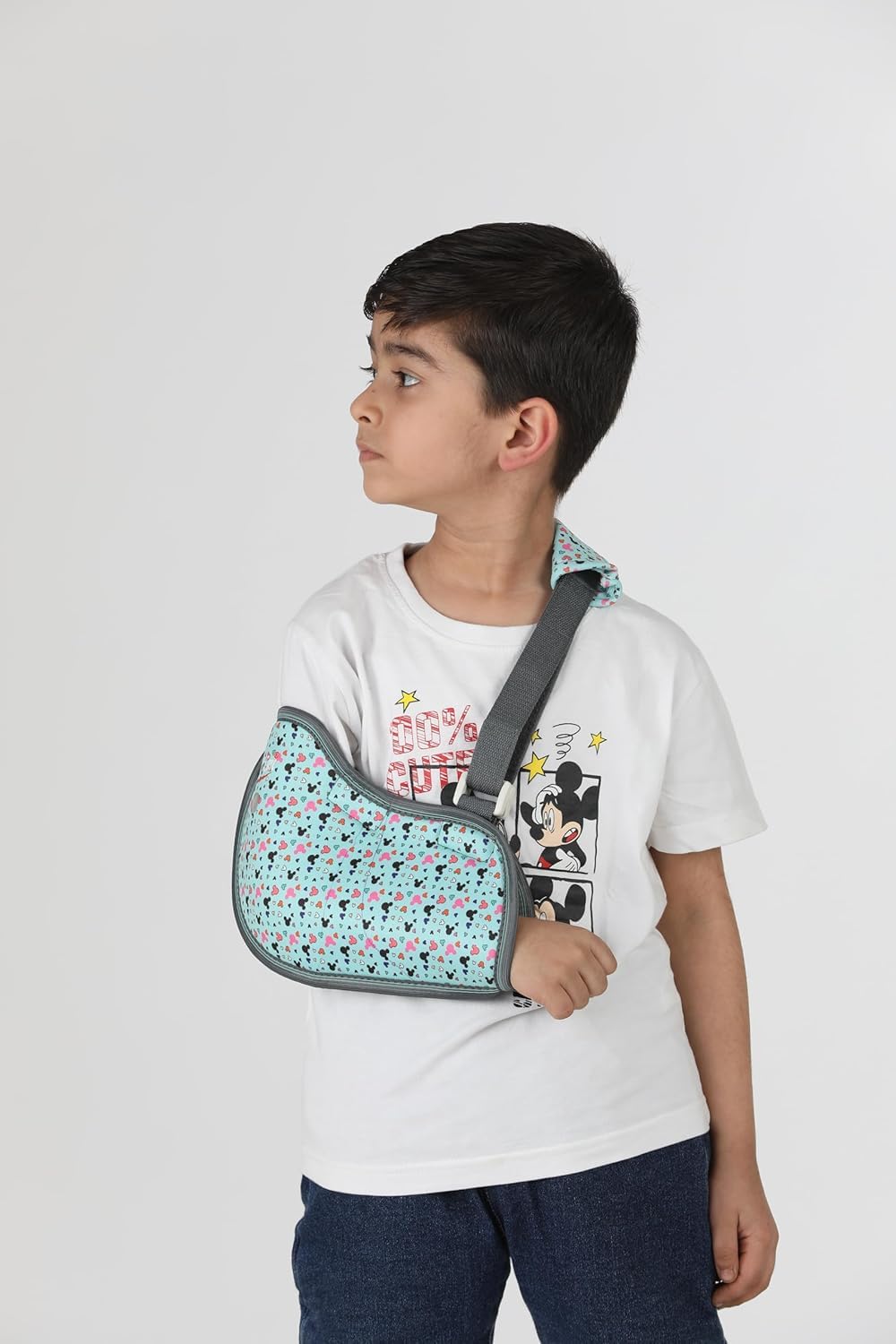 FinchGold Arm Sling Pouch - Cushioned Strap for Broken Arm, Shoulder & Wrist (Universal)