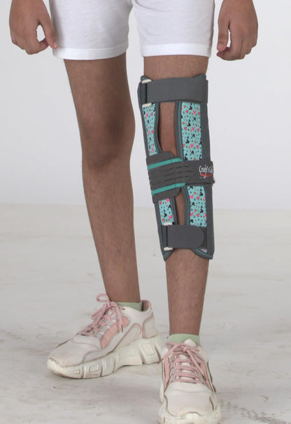 FinchGold Knee Immobilizer – Brace for Knee Support (Ages 3–8)