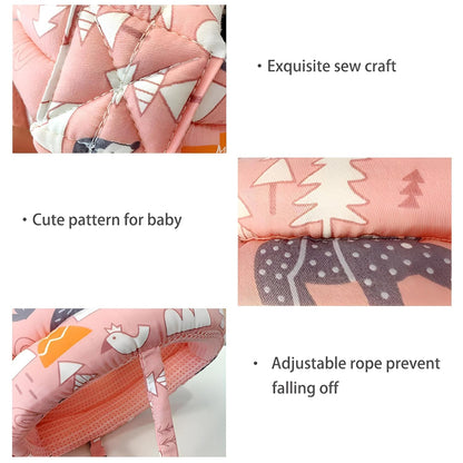 FinchGold Baby Safety Helmet – Soft Pink Adjustable Head Protector