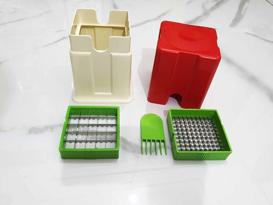 FinchGold Potato Cutter Chipper – Pack of 1, 2 Sharp Blades