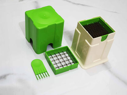 FinchGold Potato Cutter Chipper – Pack of 1, 2 Sharp Blades