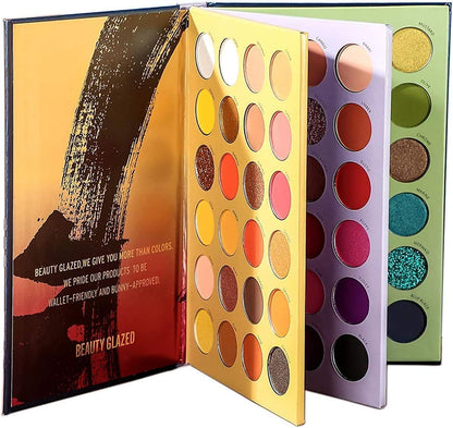 FinchGold Beauty Color Board Eyeshadow Palette – Bold, Vibrant Shades
