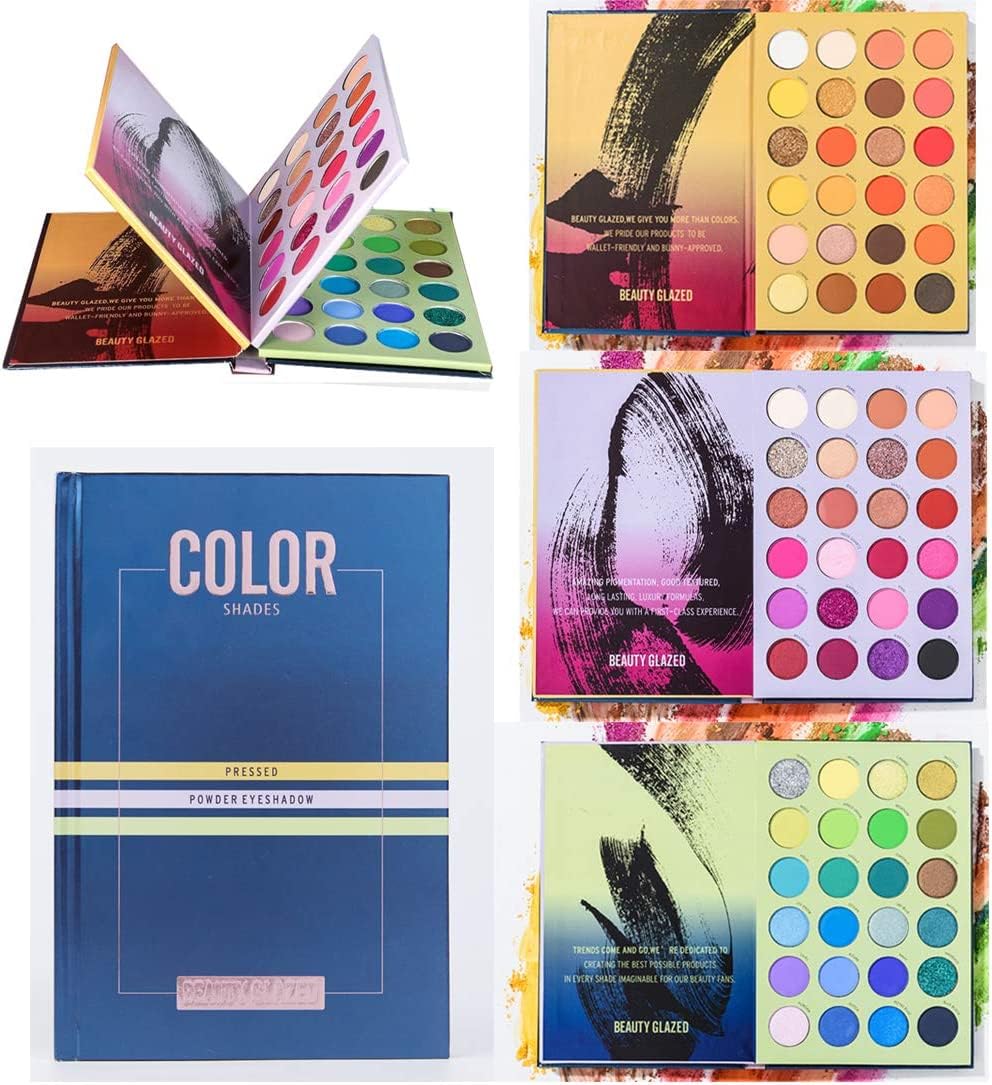 FinchGold Beauty Color Board Eyeshadow Palette – Bold, Vibrant Shades