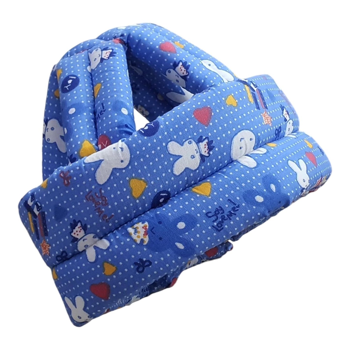 FinchGold Baby Safety Helmet – Adjustable Blue Head Protector, 6-24 Months