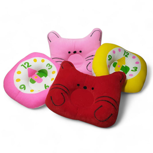 FinchGold Baby Pillow for 0-9 Months Baby (Combo 4 (Random-4))