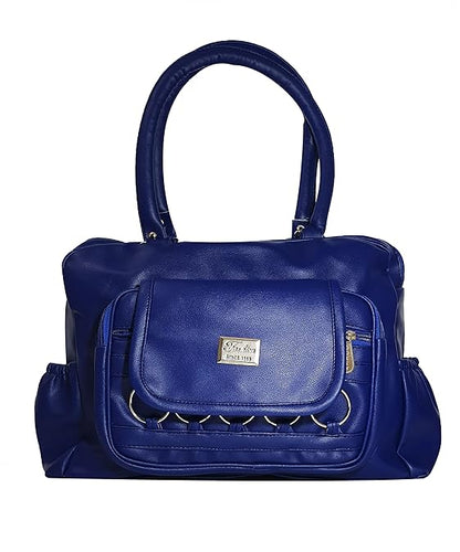 FinchGold PU Leather Women’s Blue Flap Messenger Bag – Stylish