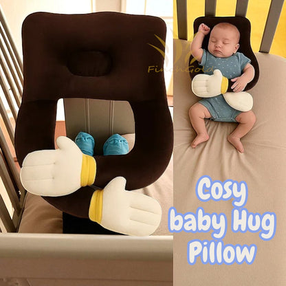 Baby Sleeping Bag for 0-6 Months with Baby Hugging Pillow Combo