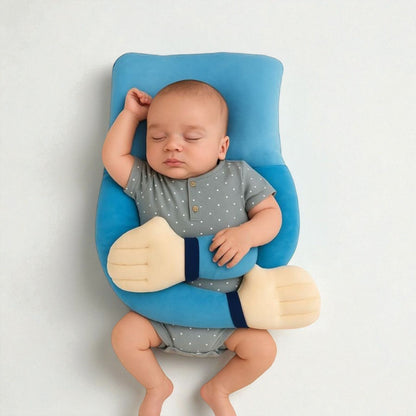 FinchGold Baby Hugging Pillow for Head Shaping - Sky Blue
