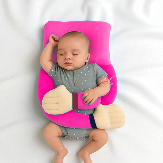 FinchGold Baby Hugging Pillow for Head Shaping - Sky Blue