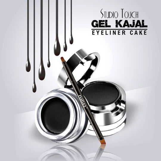 FinchGold Studio Touch 2-in-1 Gel Kajal Eyeliner Cake