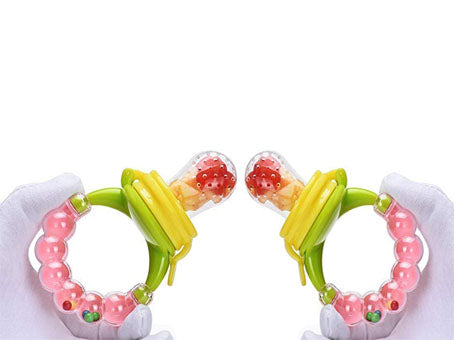 Baby Star Fruit Feeder Set – Safe Nibbler Pacifiers, 2pcs