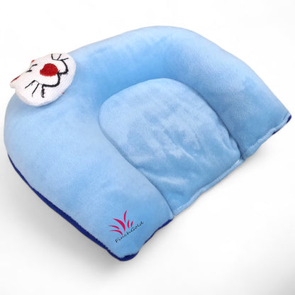 FinchGold Mustard Seeds Baby Pillow (Light Blue)